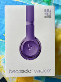  rare brand new Beats Solo 3 special edition ultraviolet 
