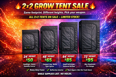  2×2 GROW TENT SALE SMALL TENT. BIG OPTIONS., View more