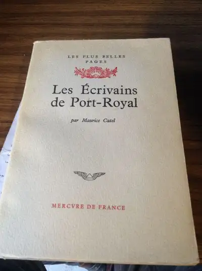 For Sale <<Les Ecrivains de Port-Royal>>, View more