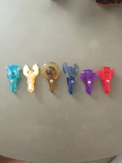 6 Traptanium crystals for your collection