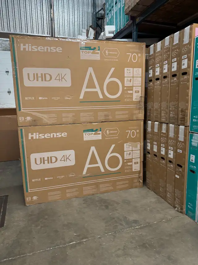 Téléviseur Hisense 70 Pouces 4K UHD in TVs in City of Montréal - Image 3