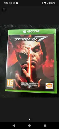 Tekken 7 like new for Xbox one
