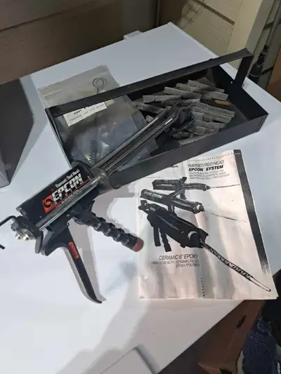 Ramset, Epcon gun for concrete fastening . Comes with its original tool box. $50 OBO