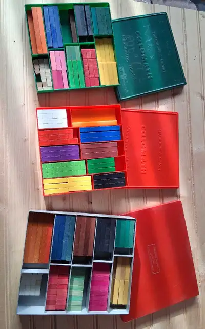 Bâtonnet de Calcul   Colomath  3 Jeux au choix Vintage, View more