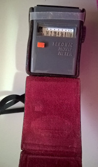 Vintage Sekonic Movie Meter with Case