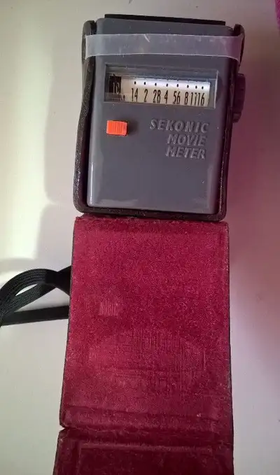 Vintage Sekonic Movie Meter with Case, View more