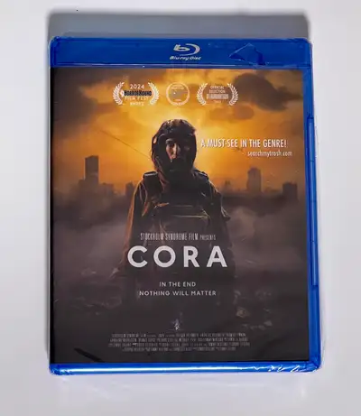 New and Sealed! Asking $25.00! This Blu-ray disc is for the 2024 independent sci-fi horror film Cora...