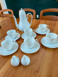 Midcentury Rosenthal Romanze Coffee service for 6