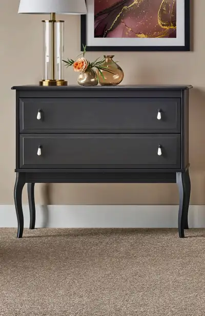 Excellent condition Ikea EDLAND night stand and two drawer chest. Unique and timeless. One of Ikea's...