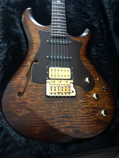 Knaggs Severn Semi-Hollow T2 Sunflower Burst 2022 - MINT- TRADES, View more