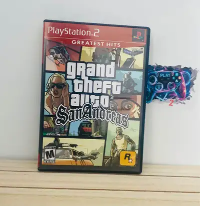 Jeu PS2- Grand Theft Auto San Andreas [Greatest Hits], View more