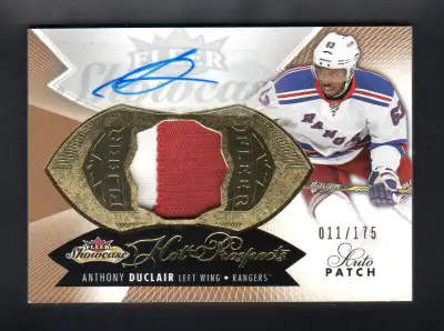 2014-15 Fleer Showcase #209 Anthony Duclair JSY AU/175 RC, View more