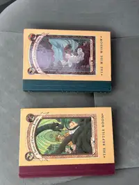 A series of unfortunate events book 1 and 2 