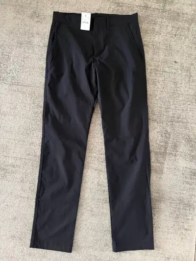 NEW J.Crew Boys' Slim-Fit Tech Pants – Black – Size 14, View more