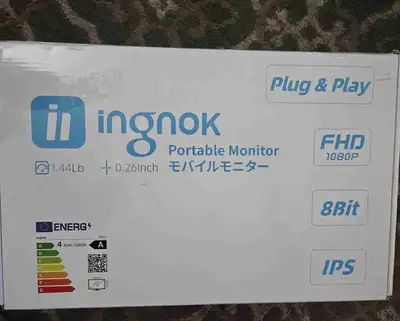 NEW Ingnok 15.6" Portable Monitor - 2 in stock , View more