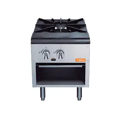 Brika 18″ Single Burner Stock Pot Range, View more