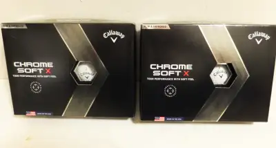 New Callaway Chrome Soft 'X' Golf Balls, View more
