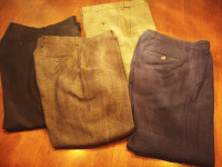 Pantalons Laine/Coton/Lin Taille 32 Pants Wool/Cotton/LinenLinen