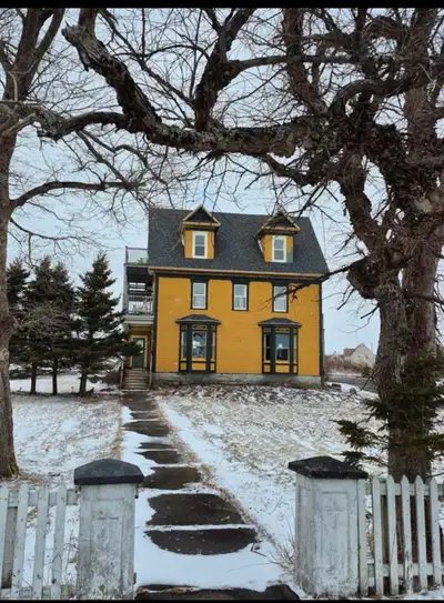 Full house available for rent in the next few weeks in the heart of Louisbourg on Main Street. We ar...
