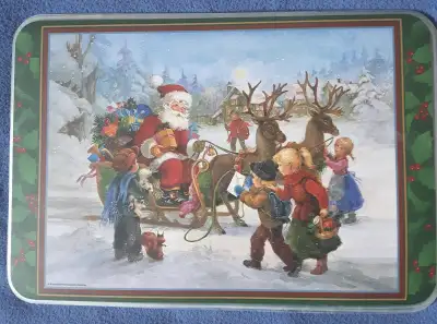 Christmas Santa Set of 6 Placemats, View more
