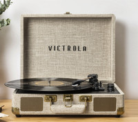 Victrola Journey+ Signature Bluetooth Suitcase Record Player - L
