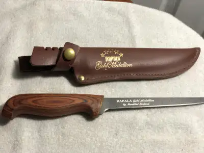 Rapala Fish 'N Fillet Superflex Knife w 7 1/2" Blade & Leather S, View more