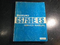 1984-1986 Suzuki GS750E GS750ES Motorcycle Service Manual