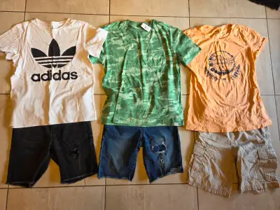 Lot Vetements Gars 12ans ete/Summers boy clothes 12 yo, View more