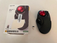 Elecom Huge Trackball Mouse Wired- Brand New