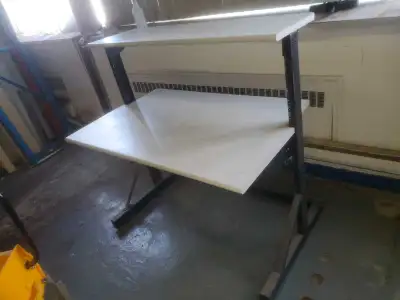 Table de travail industrielle, bureau établi , View more