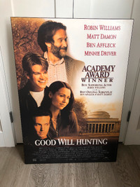 "Good Will Hunting" Dry Mounted Movie Poster