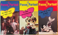 Cassettes VHS Passe-Partout (1, 2 et 3) 1997