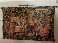 Giant Tapestry Bought in Belgium—retail price around $3000