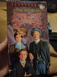 Butch Cassidy and The Sundance Kid vhs