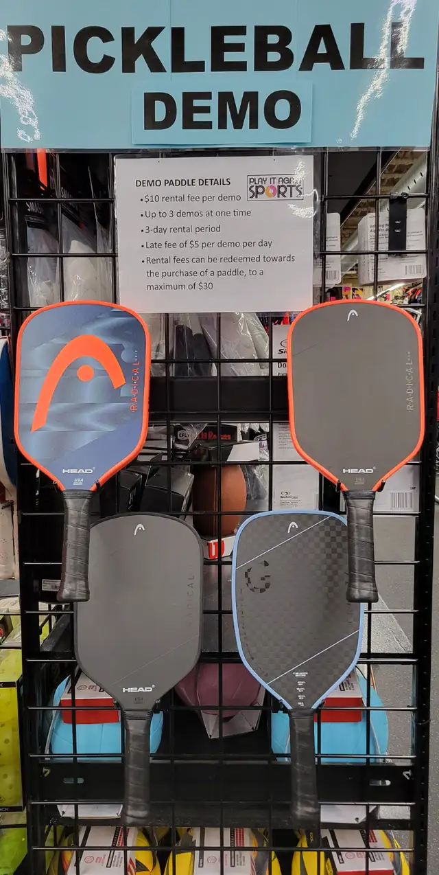 Demo HEAD Pickleball Paddles – Try Before You Buy!62863733295874122