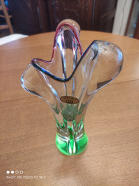 Vase en cristal de Boheme