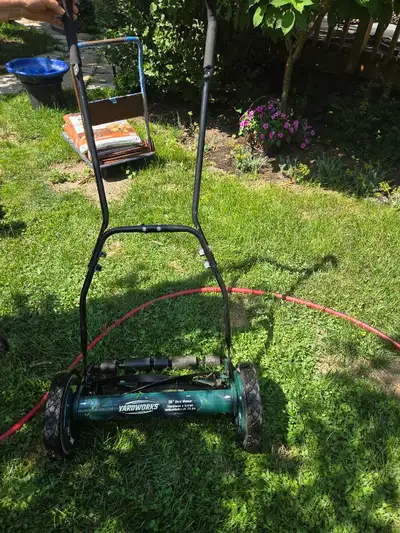 Yardworks Reel Mower, View more