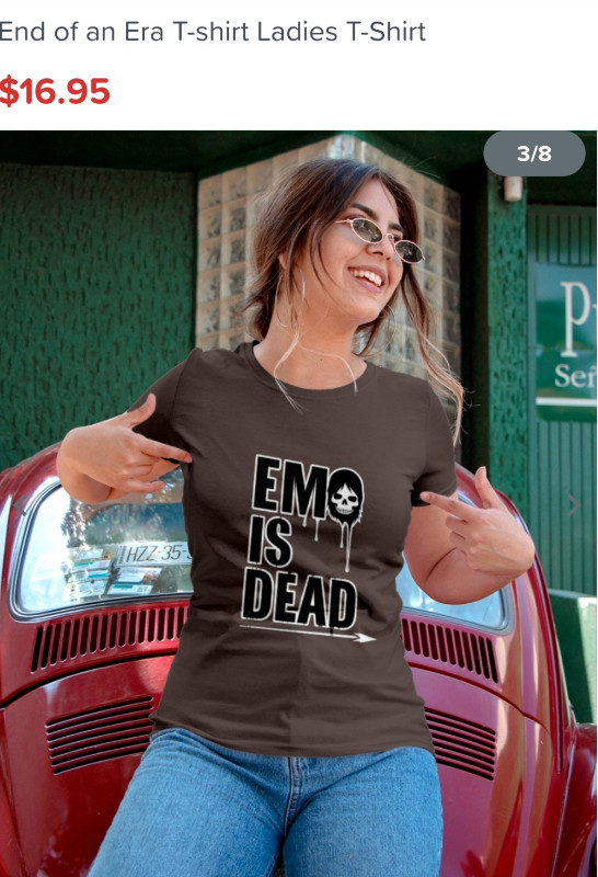 End of an Era T-shirt in Men's in Grande Prairie - Image 2