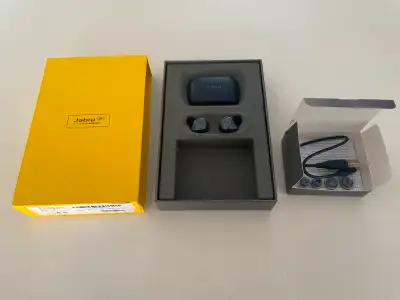 Jabra Elite Active 75t Wireless Earbuds, Navy- New, View more