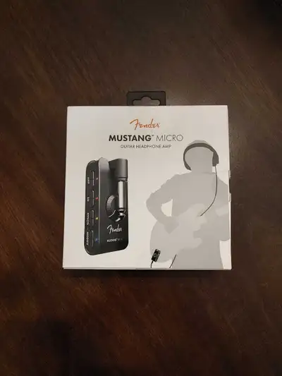 Fender Mustang Micro Guitar Headphone Amp, View more