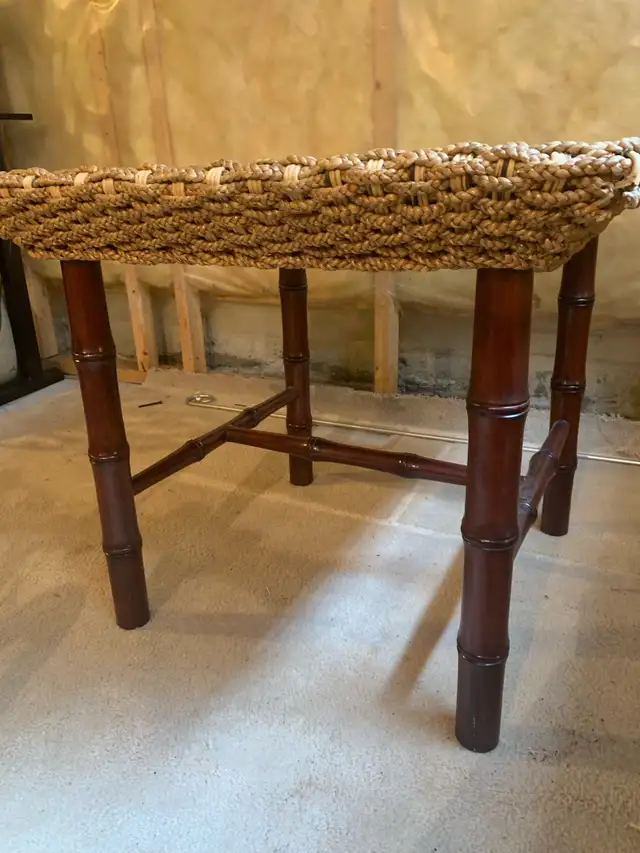 Two wicker side tables  in Coffee Tables in Ottawa - Image 3