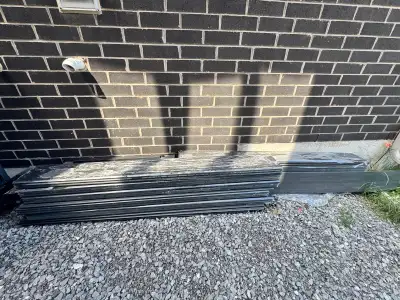 Vizorx composite fence boards charcoal grey, View more