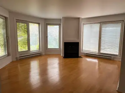 1000sqt Large sunny 2 bedrooms nuns island condo