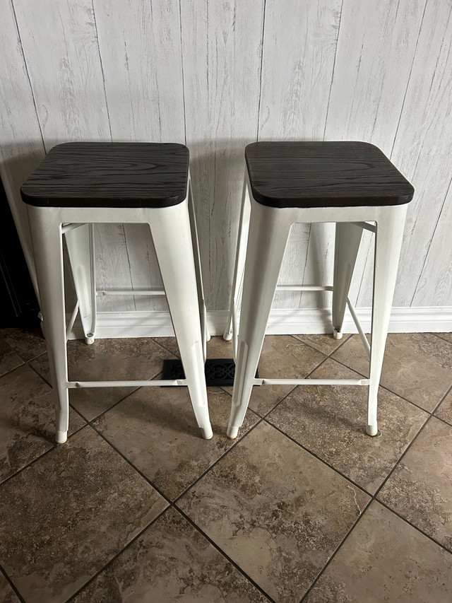 Industrial counter height stools in Chairs & Recliners in Strathcona County