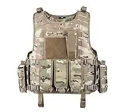 MGFLASHFORCE Tactical Airsoft Vest Adjustable Modular Paintball Vest. Brand new, never used