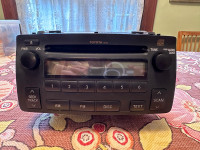 Toyota OEM AM/FM tuner CD player
