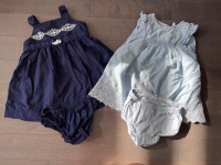 6-12 mois : lot de vêtements pour fillettes variés 