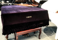 Grand and upright piano covers
