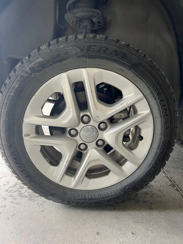 Jeep wheels and tires in Tires & Rims in Saskatoon