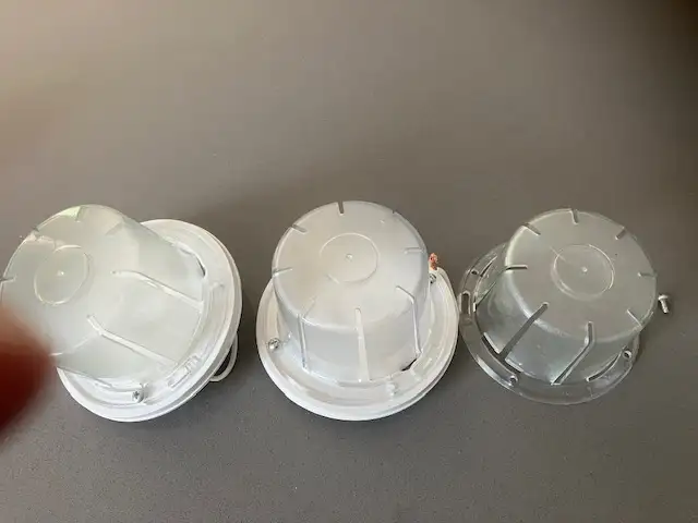 Soft White GU24 Squat Spiral CFL Bulbs & Hardware $30 in Indoor Lighting & Fans in Barrie - Image 5